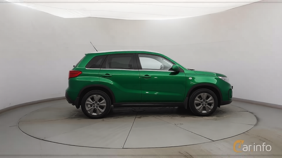Car rendered in Racing Green gloss paint