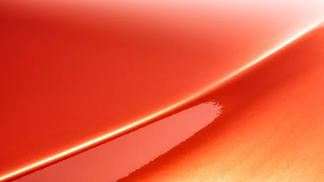 3M Gloss Flame Red vinyl wrap film texture · Specced