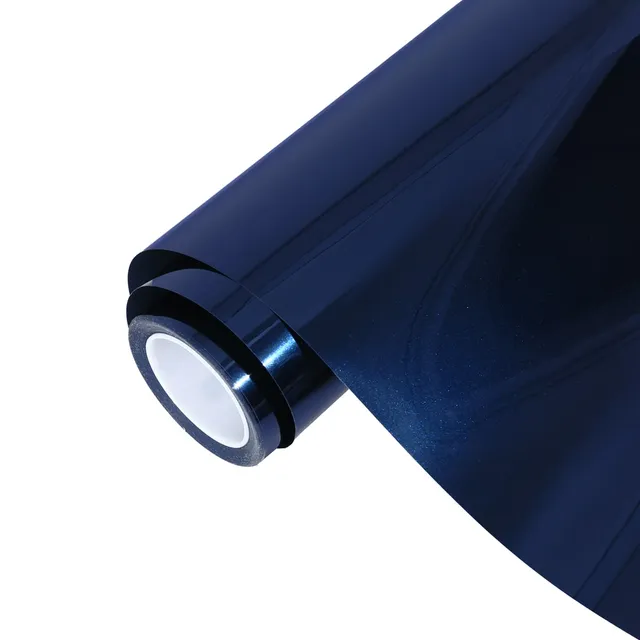 Ravoony Gloss Ghost Midnight Blue vinyl wrap film texture · Specced