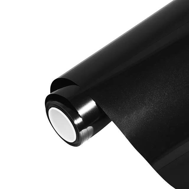 Ravoony Glossy Black Pearl vinyl wrap film texture · Specced