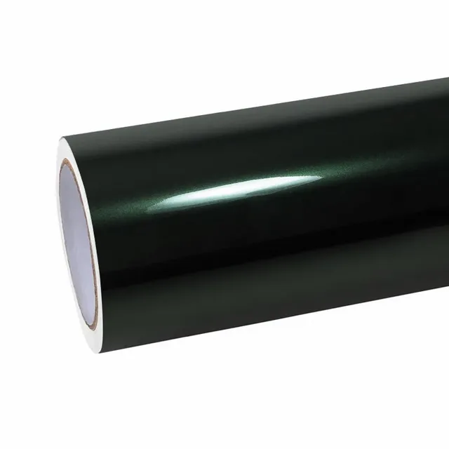 Ravoony Glossy Brewster Green vinyl wrap film texture · Specced