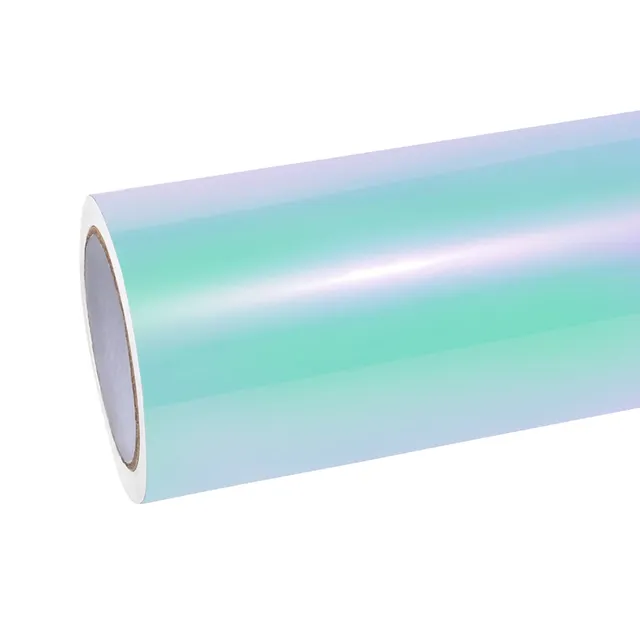 Ravoony Glossy Metallic Racing Tiffany vinyl wrap film texture · Specced