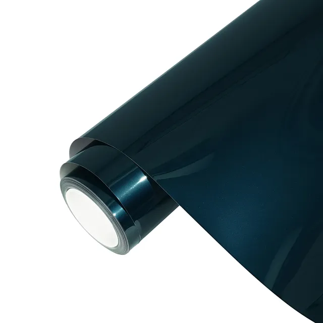 Ravoony Glossy Metallic Turquoise Green vinyl wrap film texture · Specced