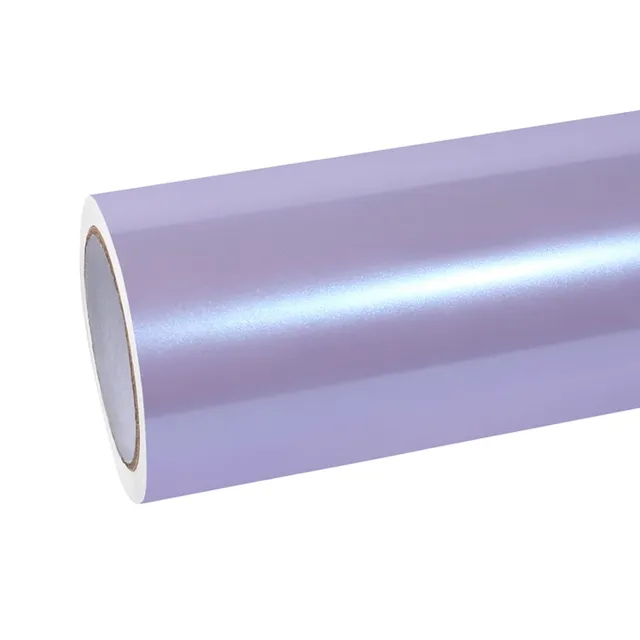 Ravoony Glossy Twin Silver Purple vinyl wrap film texture · Specced