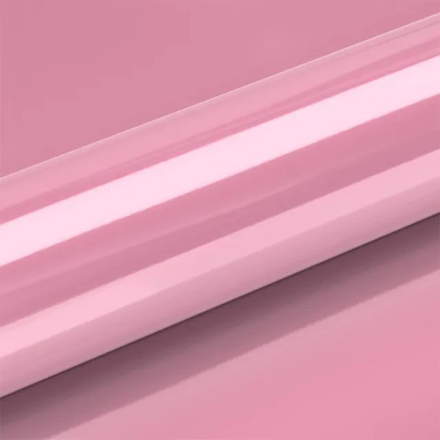 HEXIS Gloss Lady Pink vinyl wrap film texture · Specced