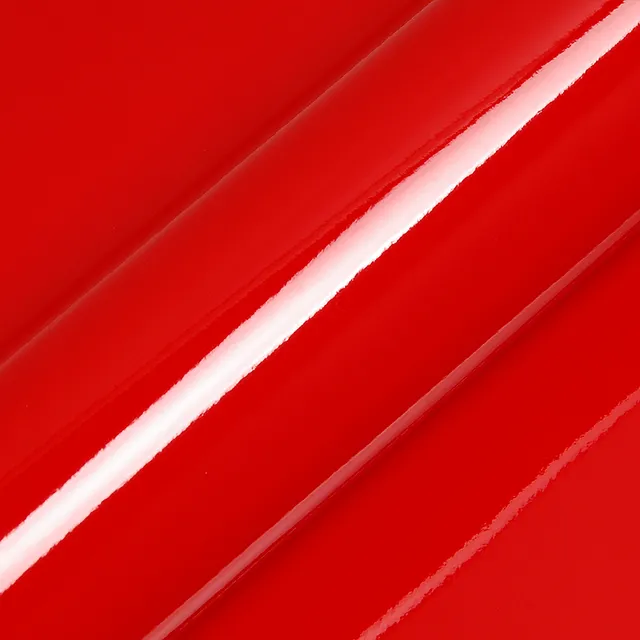 HEXIS Gloss Red Embers vinyl wrap film texture · Specced