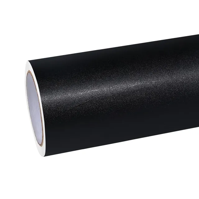 Ravoony Matte Frosted Black vinyl wrap film texture · Specced