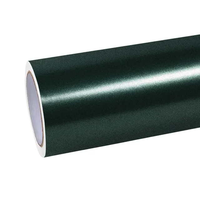 Ravoony Matte Heavy Metallic Midnight Green vinyl wrap film texture · Specced