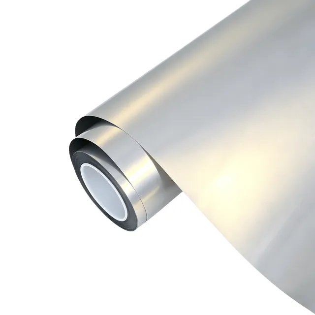 Ravoony Matte Technological Grey To Gold vinyl wrap film texture · Specced