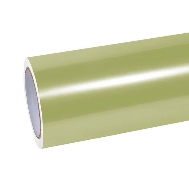 Ravoony Porsche Gloss Urban Bamboo Green vinyl wrap film texture · Specced
