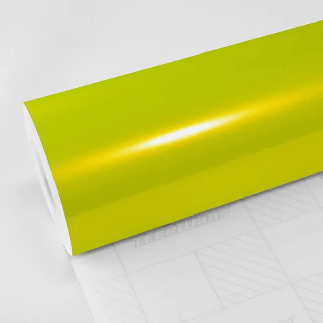 TeckWrap Acid Lime vinyl wrap film texture · Specced