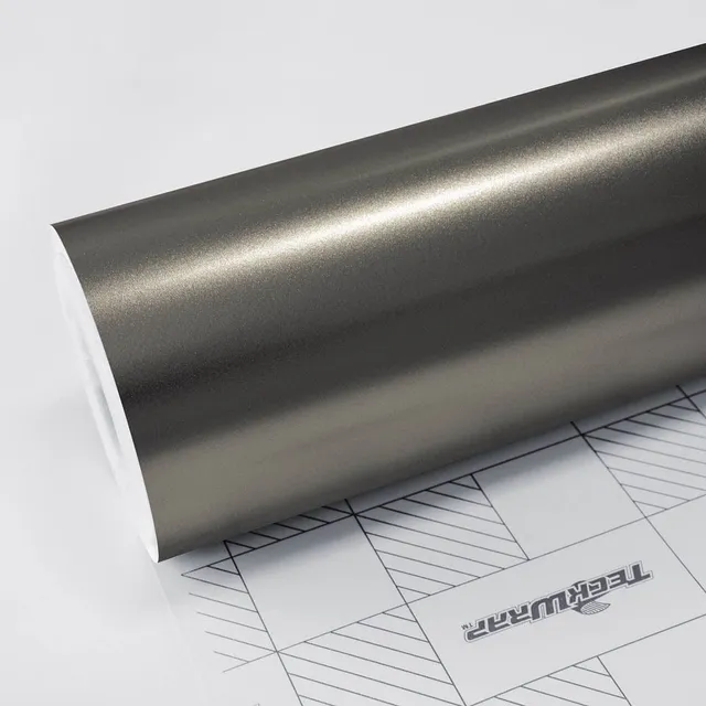 TeckWrap Gunsmoke Grey vinyl wrap film texture · Specced