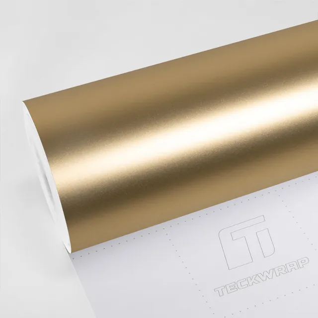 TeckWrap Imperial Gold vinyl wrap film texture · Specced