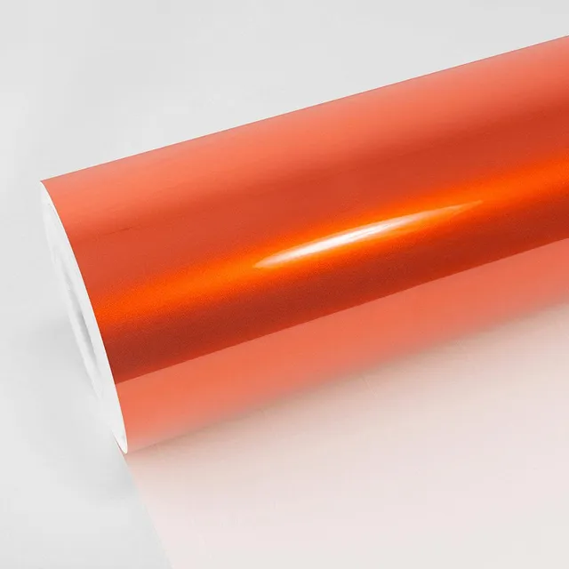 TeckWrap Paprika Orange vinyl wrap film texture · Specced