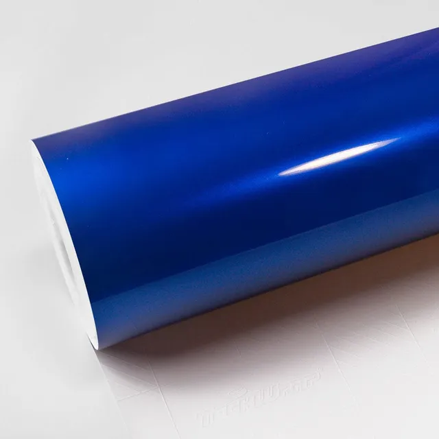 TeckWrap Royal Blue vinyl wrap film texture · Specced