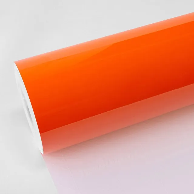 TeckWrap Tangerine Orange vinyl wrap film texture · Specced
