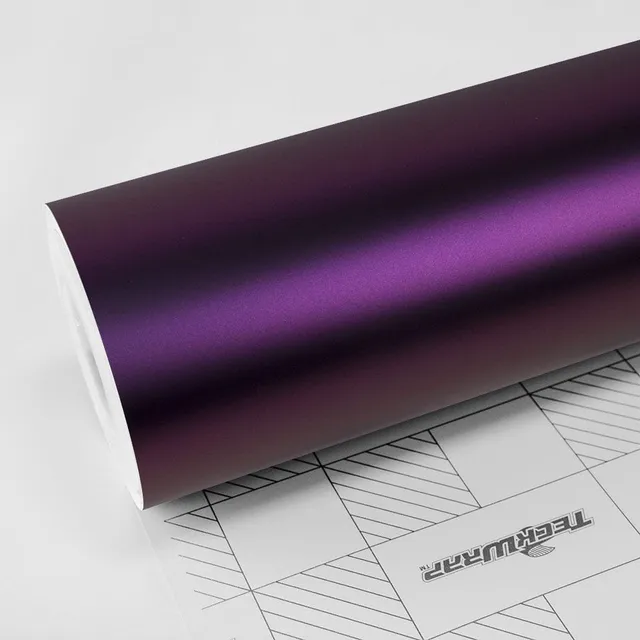 TeckWrap Venetian Violet vinyl wrap film texture · Specced