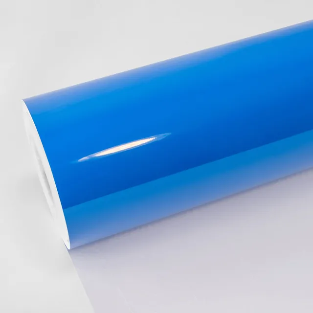TeckWrap Vibrant Blue vinyl wrap film texture · Specced