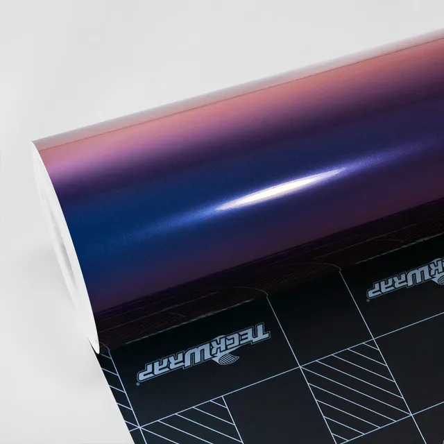 TeckWrap Violet Sunrise vinyl wrap film texture · Specced