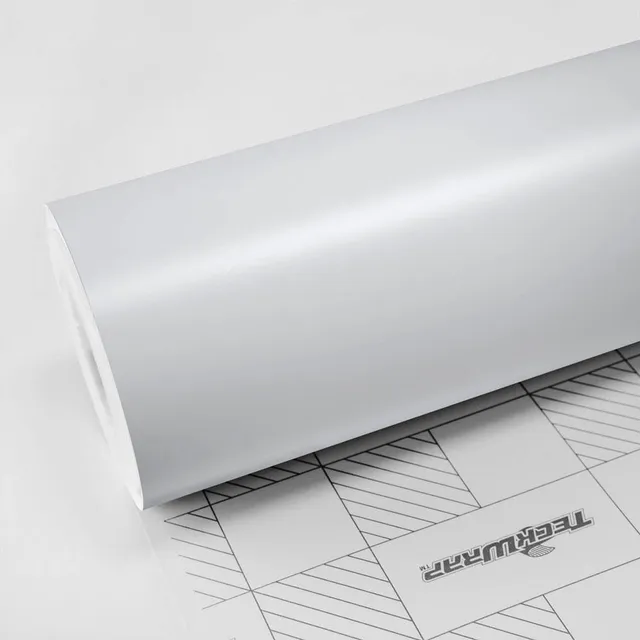 TeckWrap White (Matte) vinyl wrap film texture · Specced