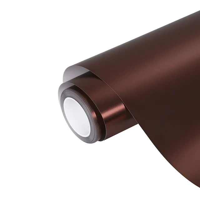 Ravoony Ultimate Flat Coffee Brown vinyl wrap film texture · Specced