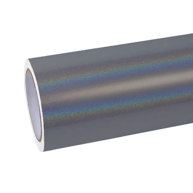 Ravoony Ultimate Flat Laser Grey vinyl wrap film texture · Specced