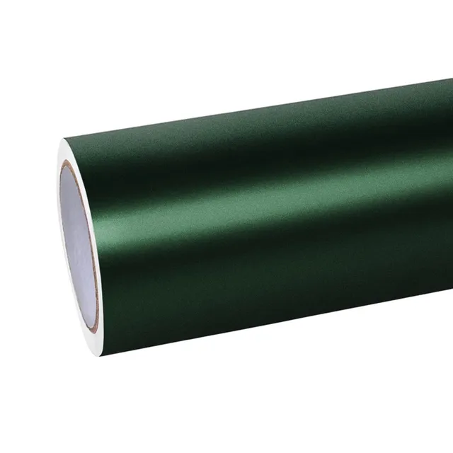 Ravoony Ultra-matte Diamond Green vinyl wrap film texture · Specced